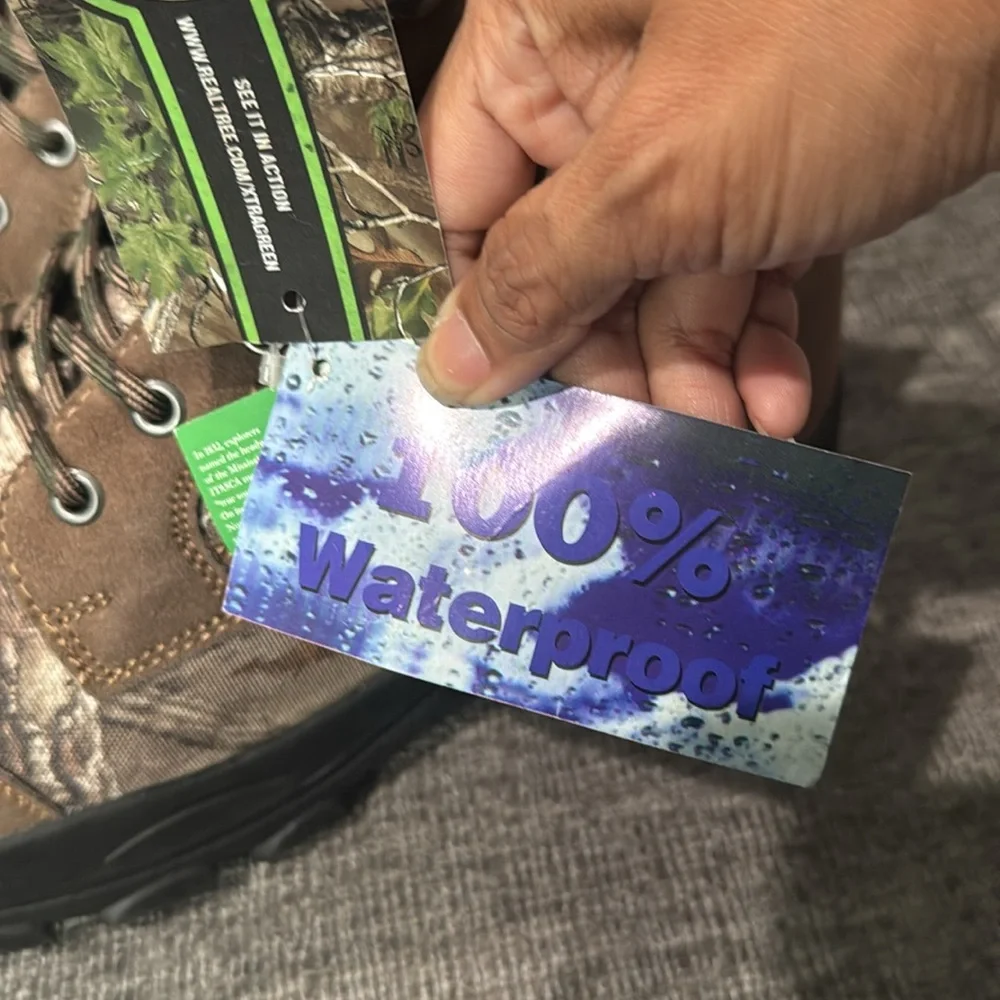 Itasca Men's Boots Waterproof All Terrain Thinsulate Sz.12 Winter Camo Hunting